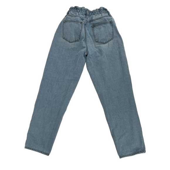 VIGOLD Janis Baggy Ultra High Rise Stretch Waist Tapered Leg Jeans Size 7 Womens - Picture 3 of 7